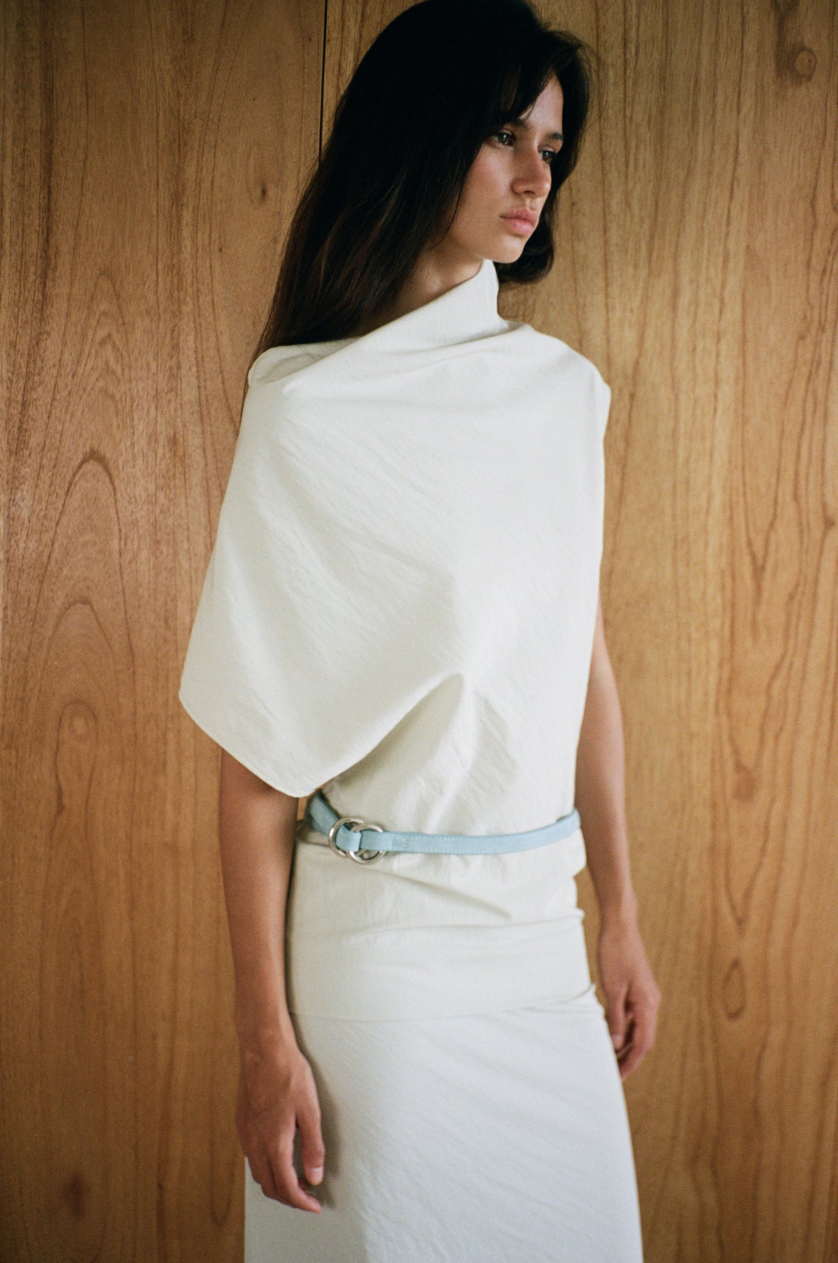 Reverie Dress Midi - Beige