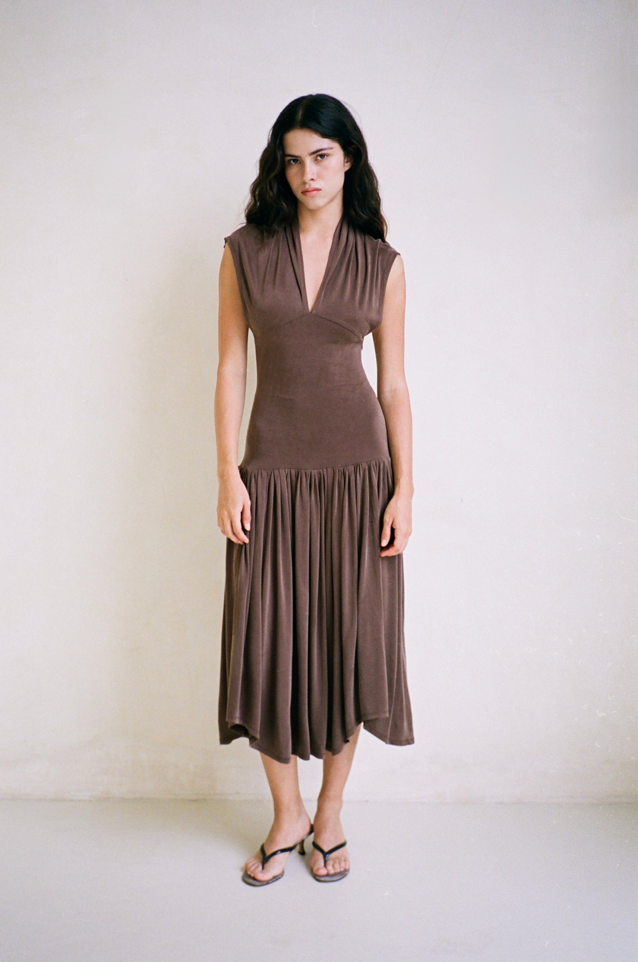 Twyla Dress - Brown