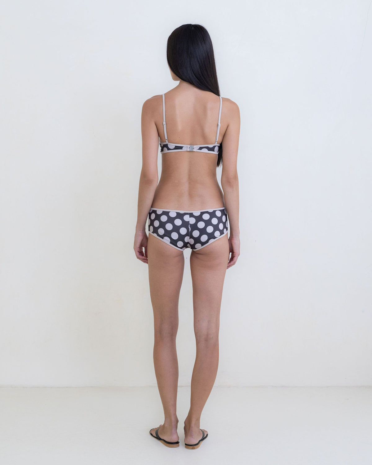 Ophelia Bottom - Brown Polka