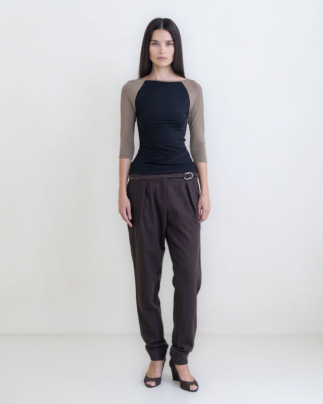 Raglan Top - Black