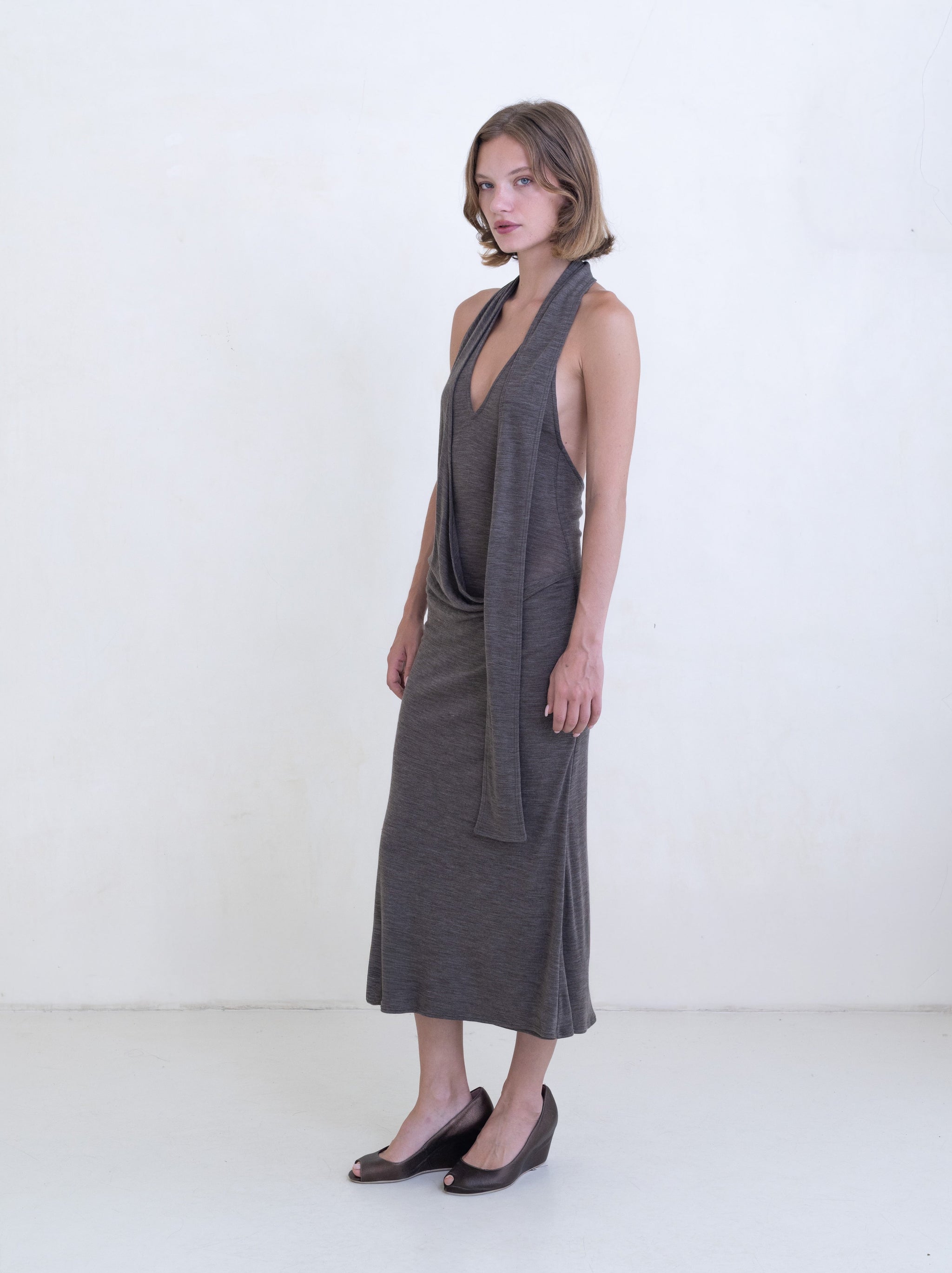 Duo Dress - Grey