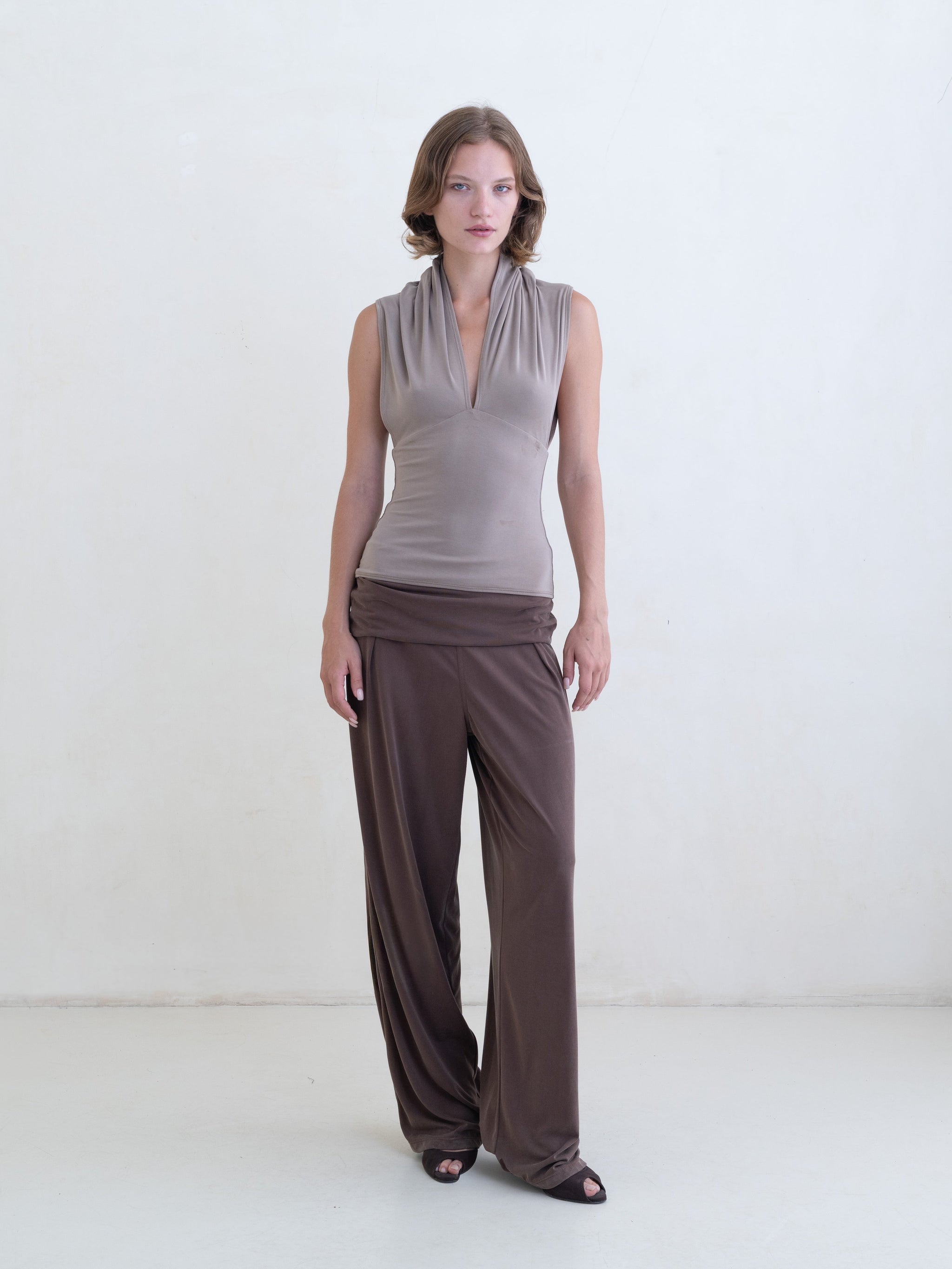 Twyla Top - Taupe