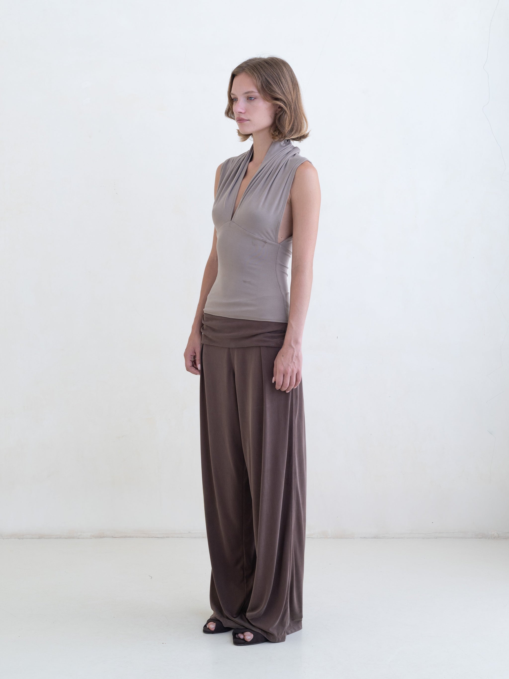 Twyla Top - Taupe