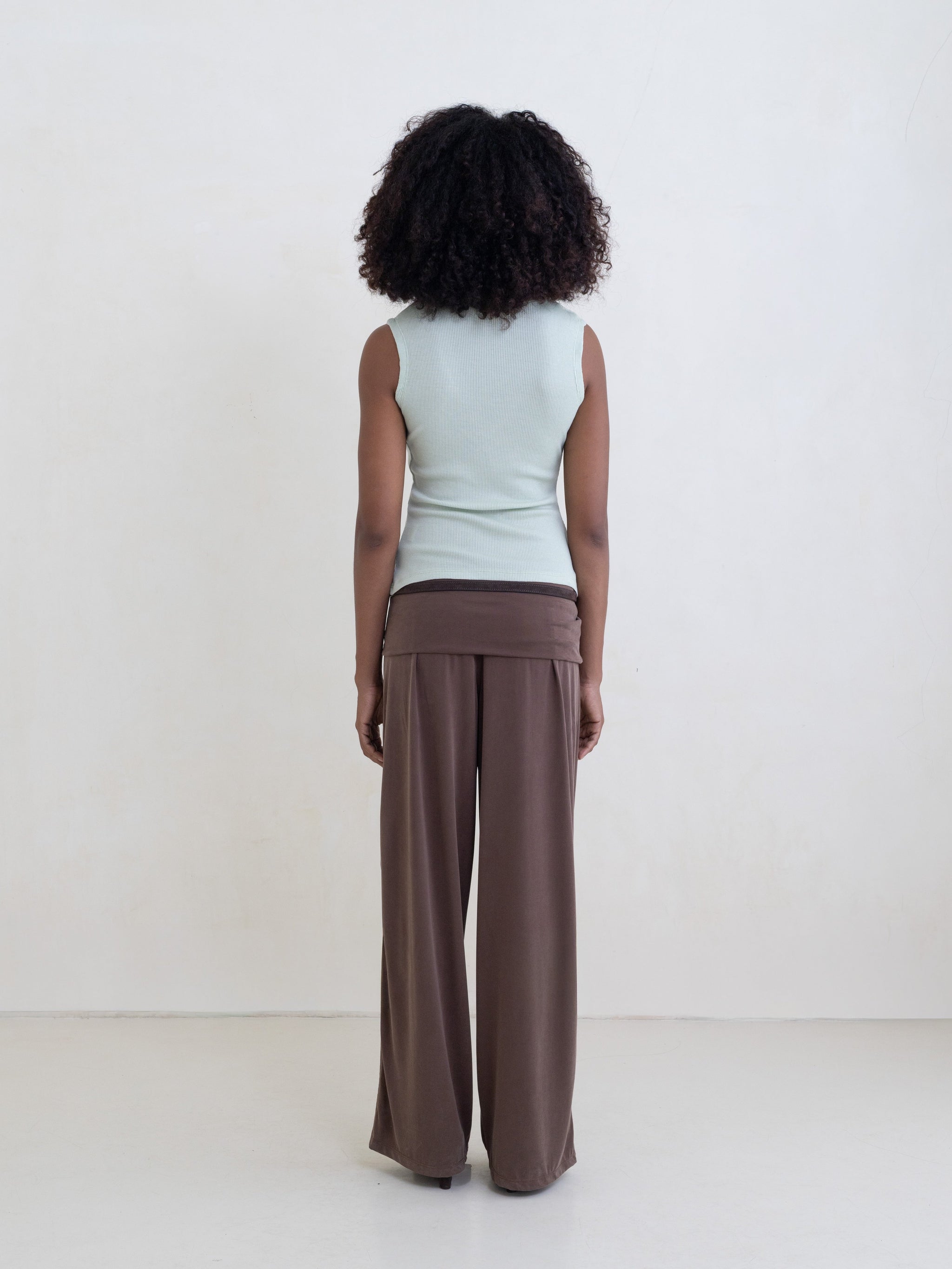 Morning Top (Wool) - Lichen