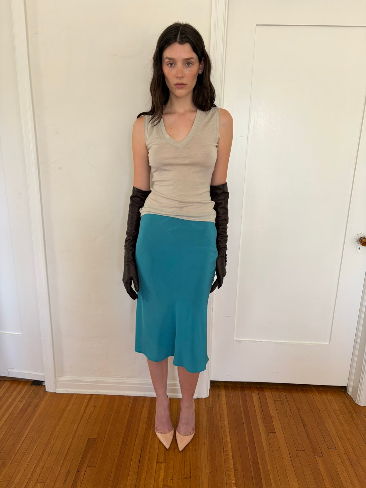 Morning Top - Mint Wool