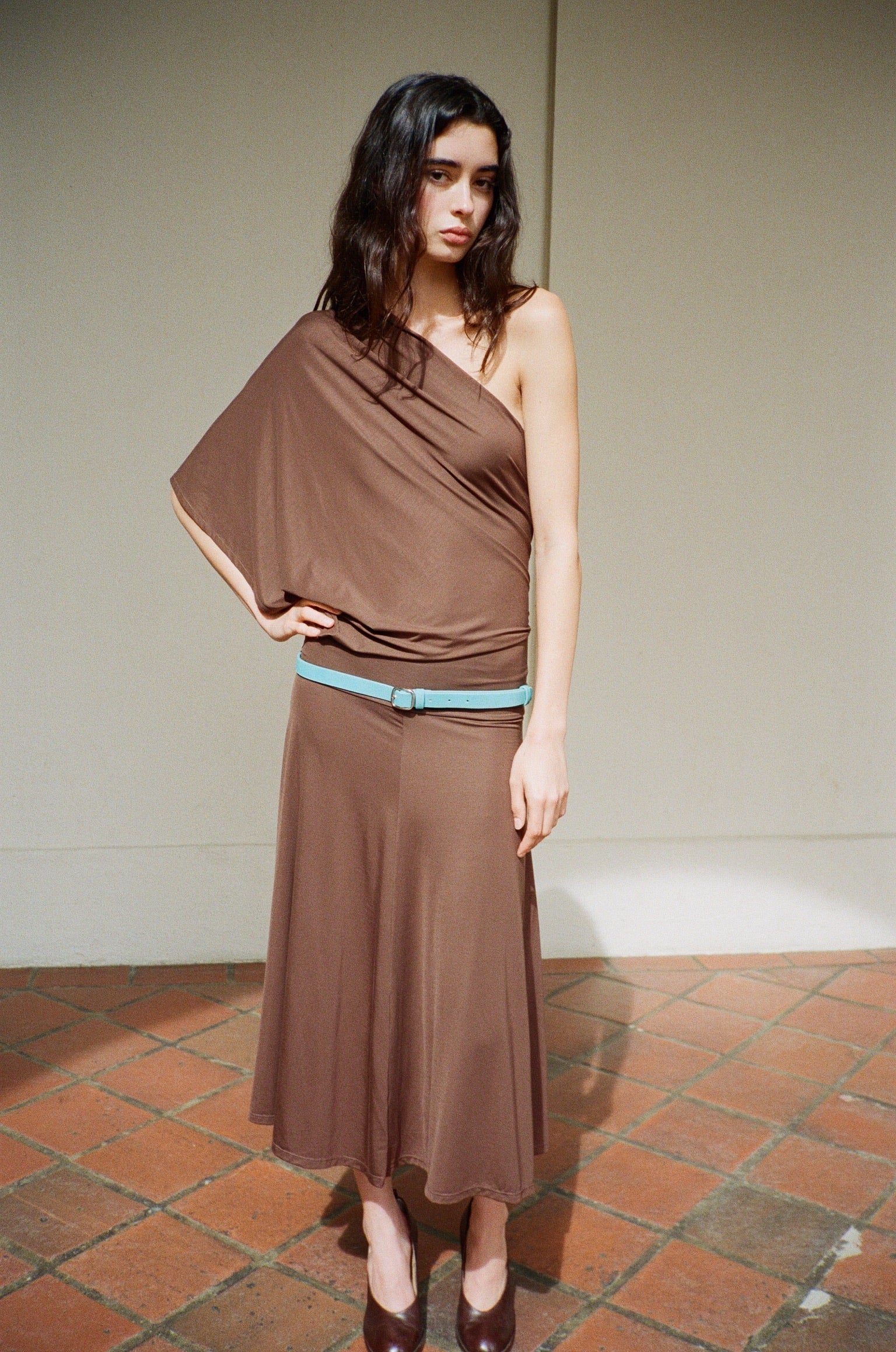 Arden Dress - Brown