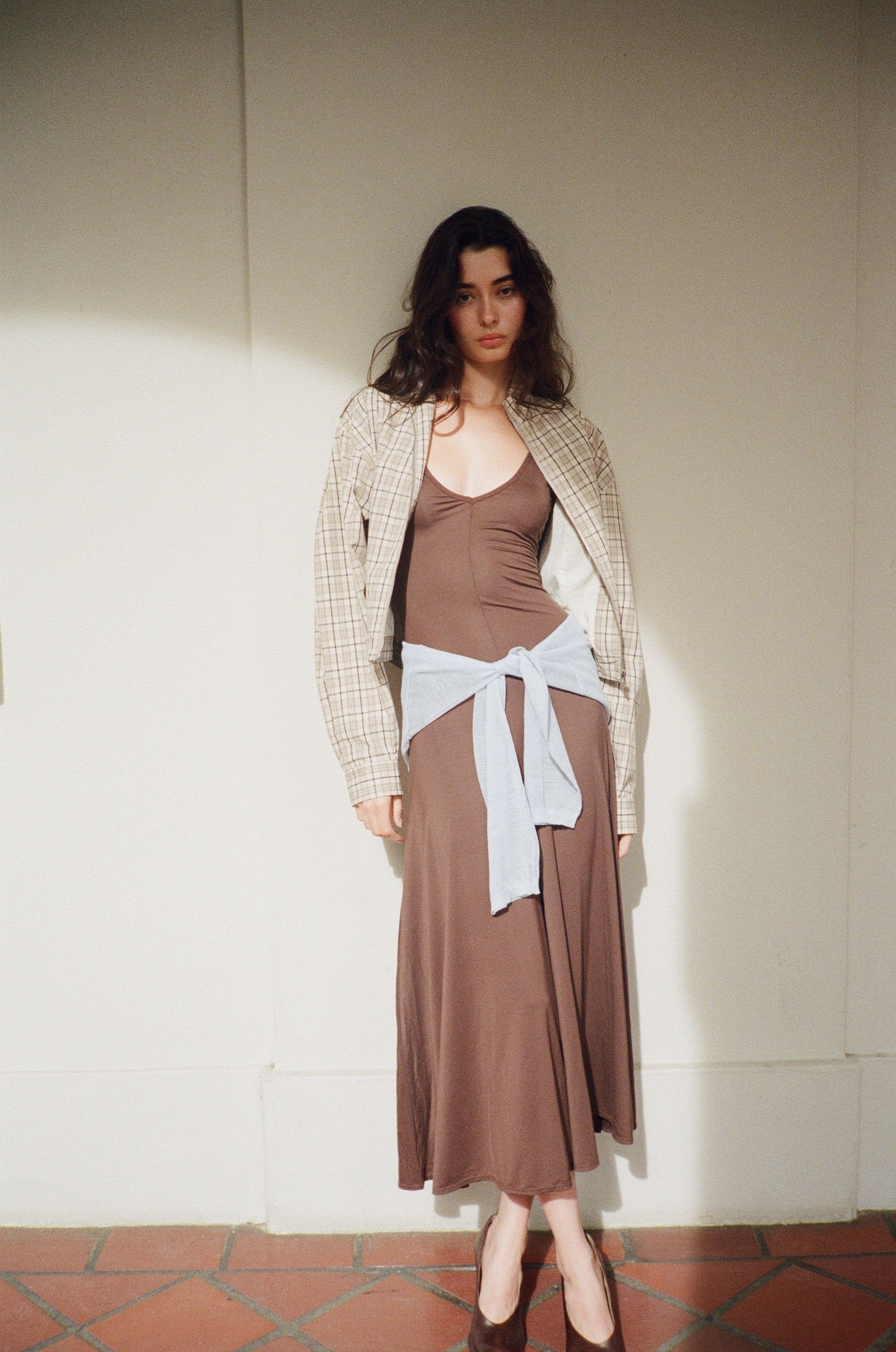 Rumi Dress - Brown