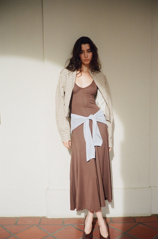 Rumi Dress - Brown