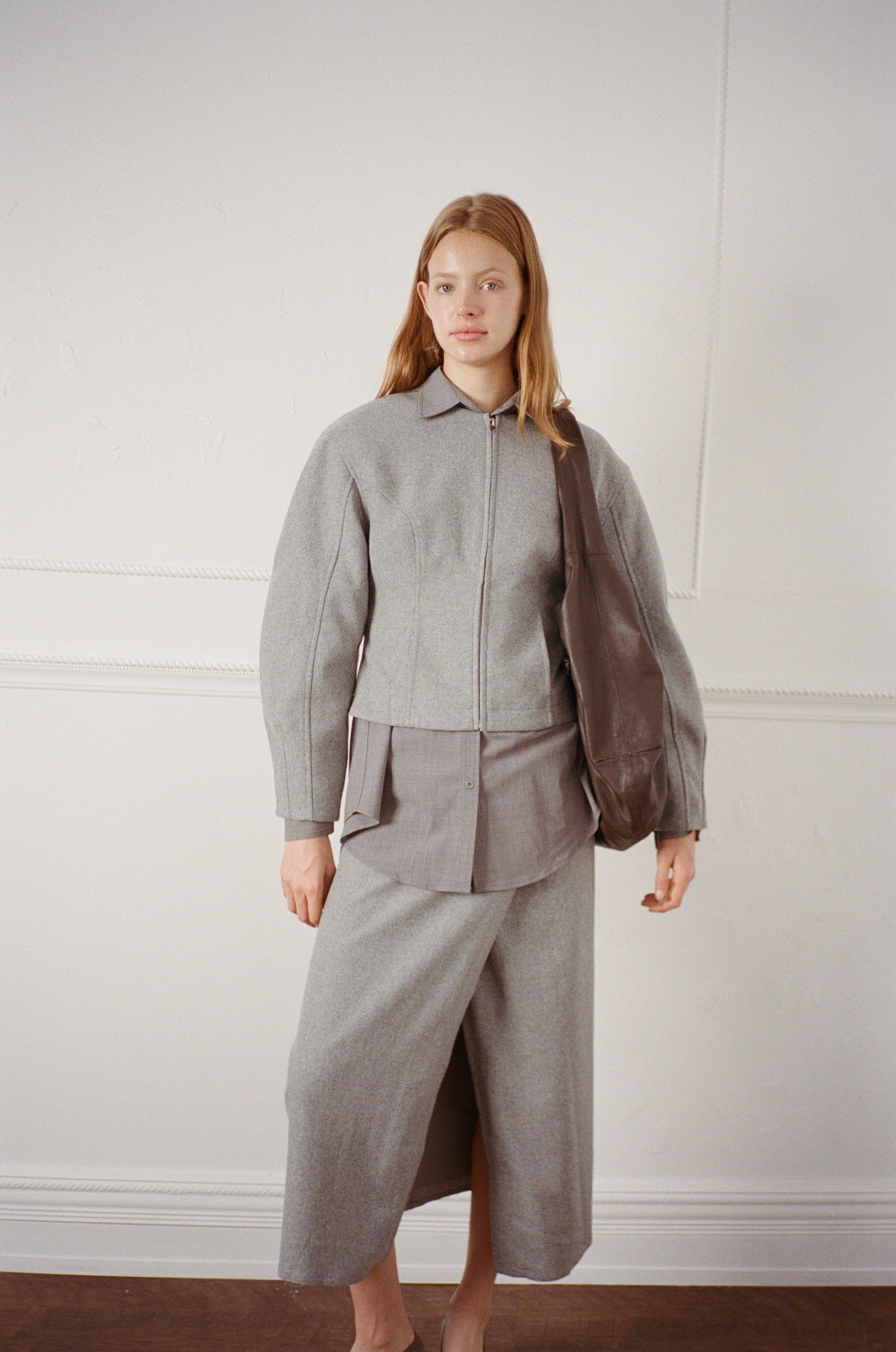 Summit Jacket - Grey – Belle Anna