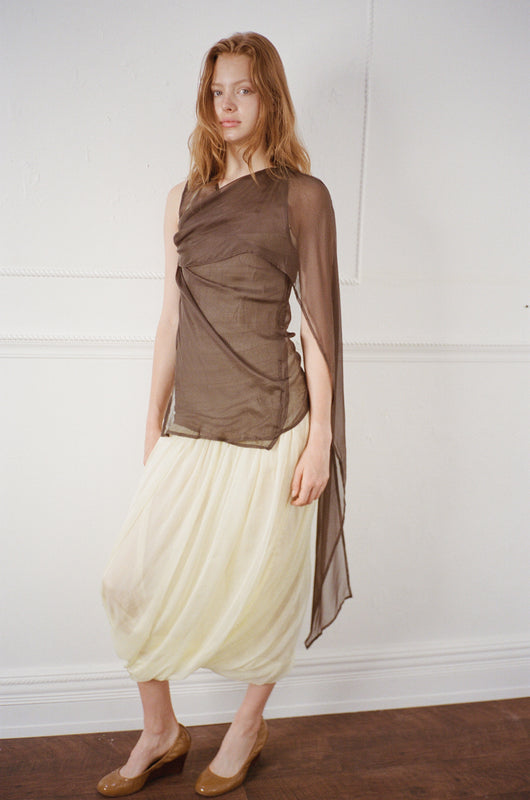 Vale Top - Brown