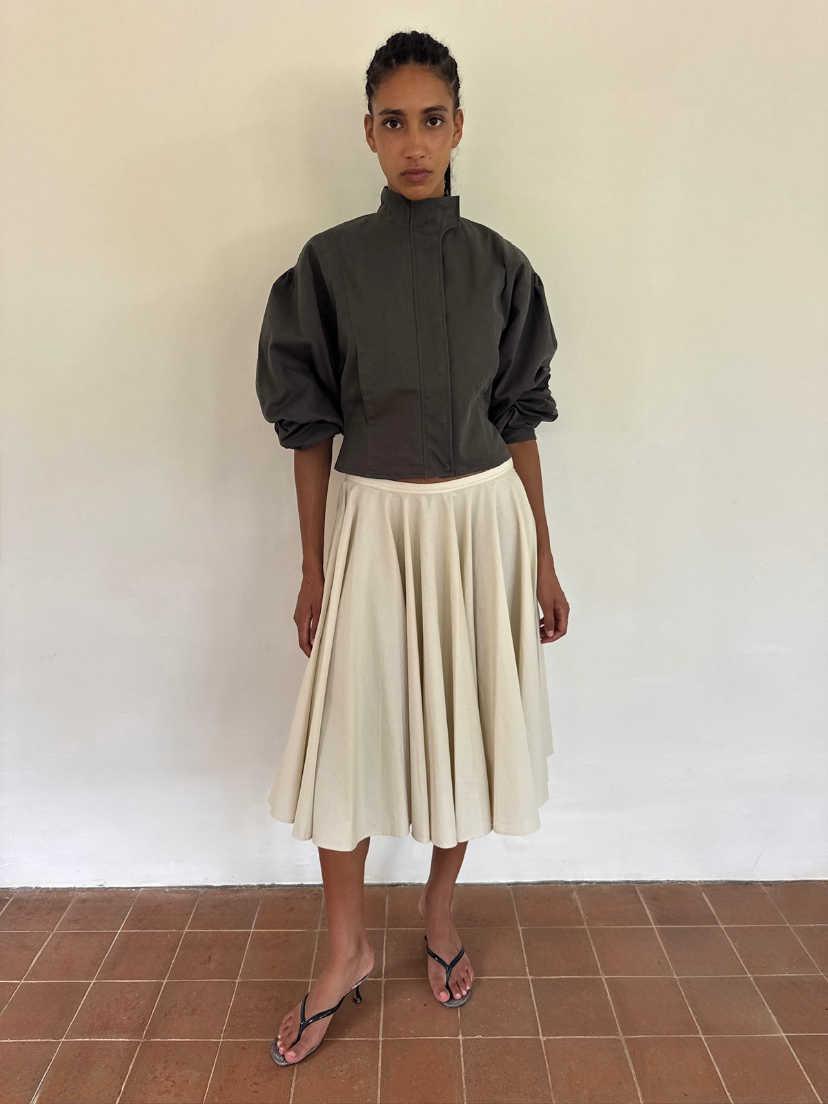 Echo Skirt - Cream