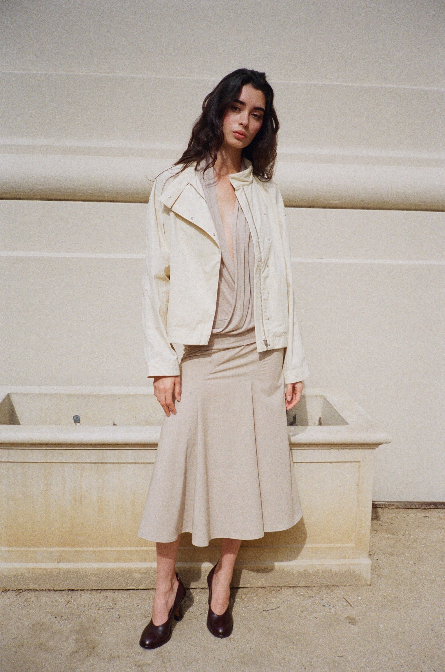 Spiral Skirt - Lichen – Belle Anna