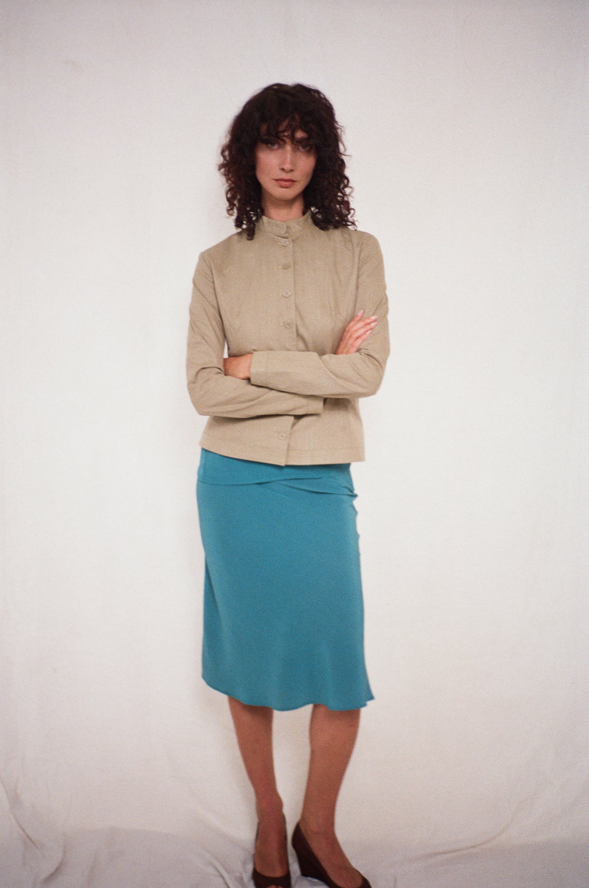 Lea Skirt - Aqua