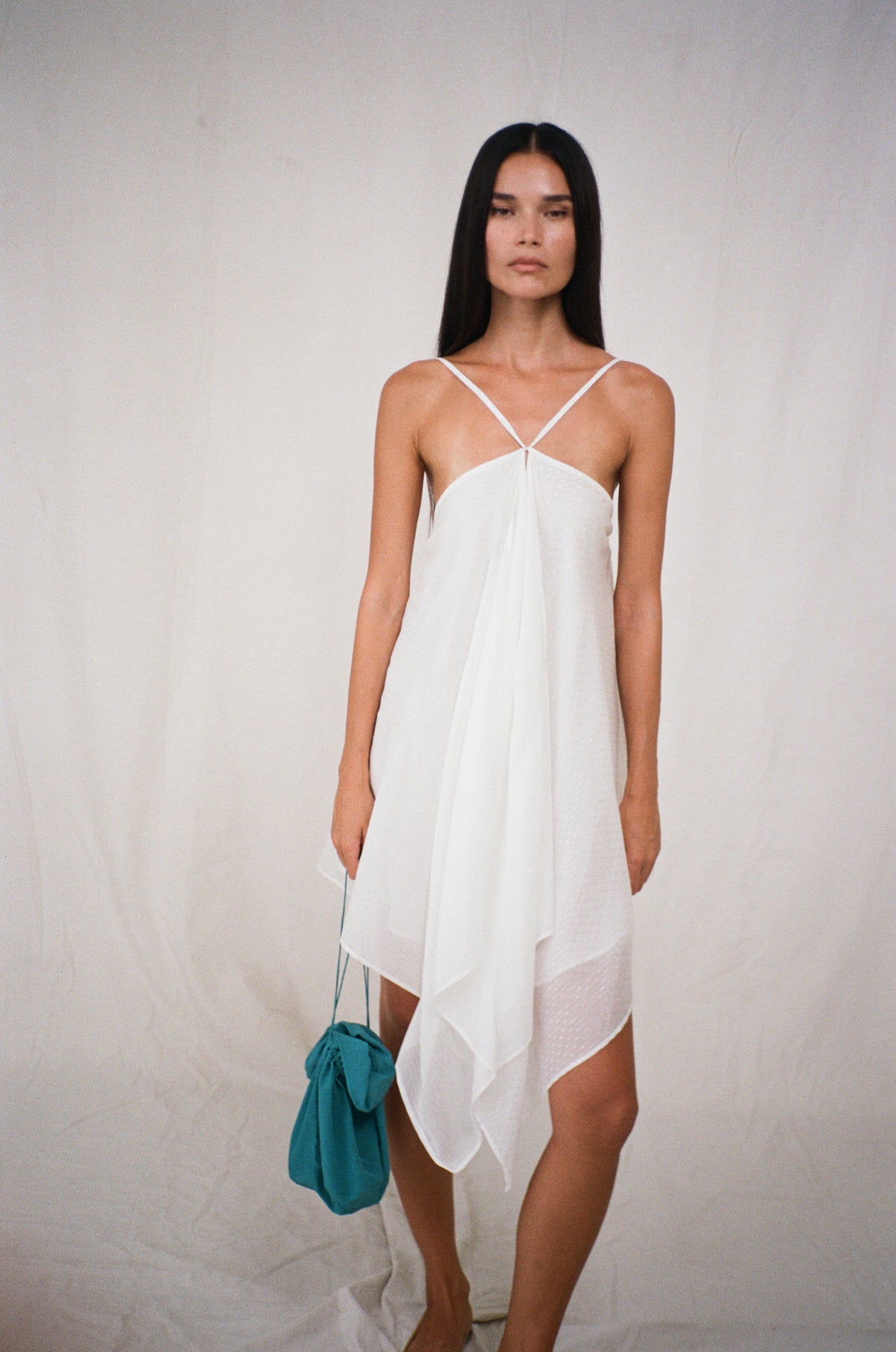 Bandana Dress - Silk Tile
