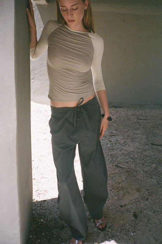 Raglan Top - Lichen