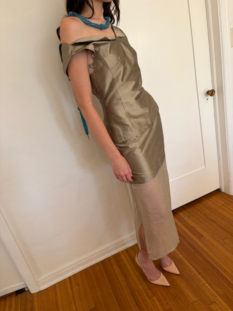 Medallion Skirt - Cream