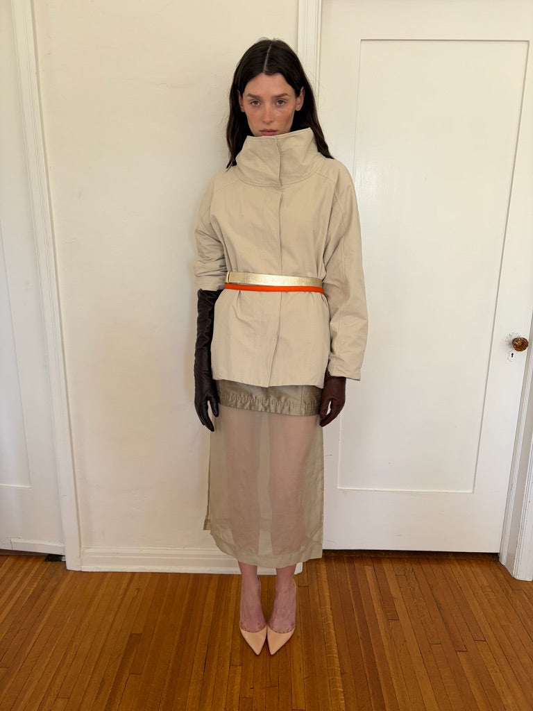 Medallion Skirt - Cream
