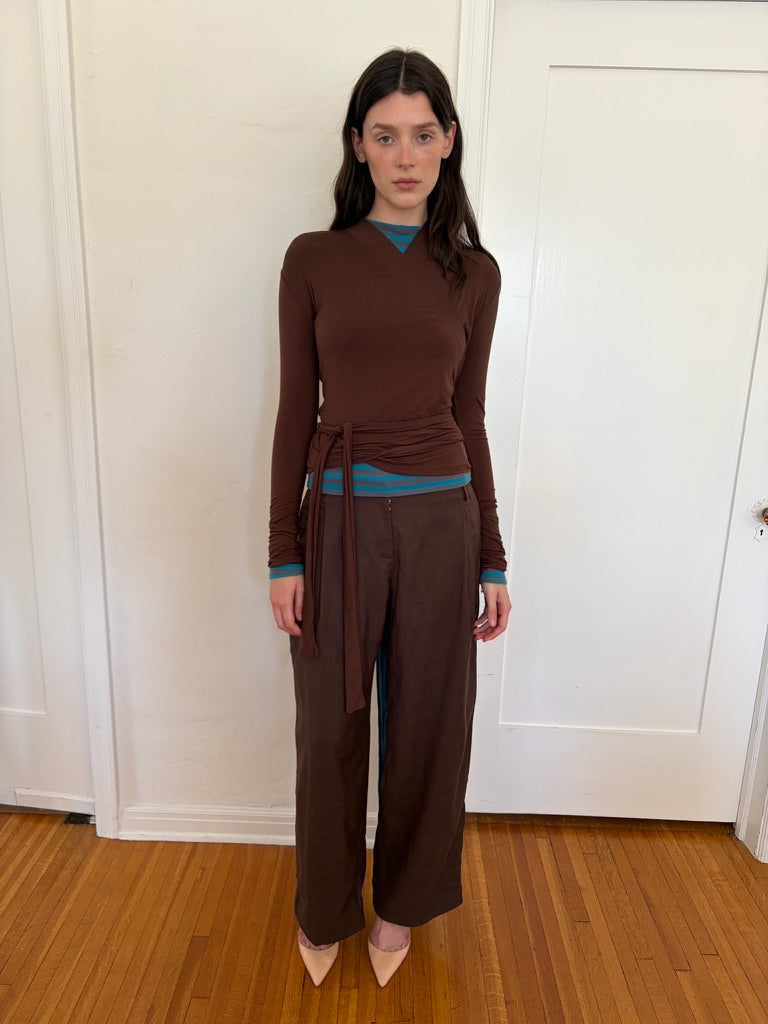 Gemma Top - Brown