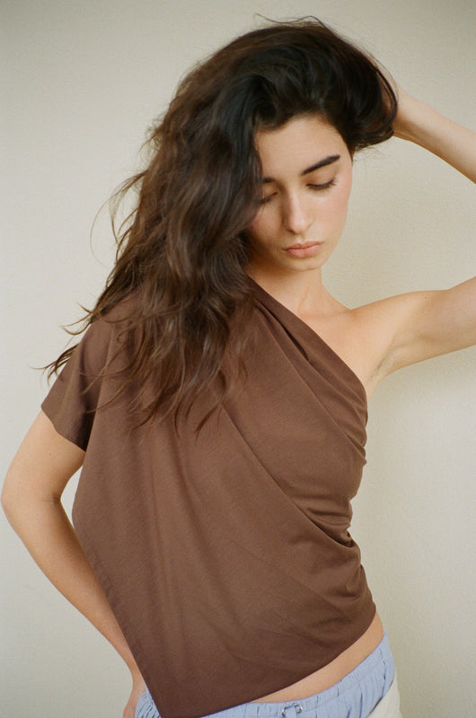 Arden Top - Brown