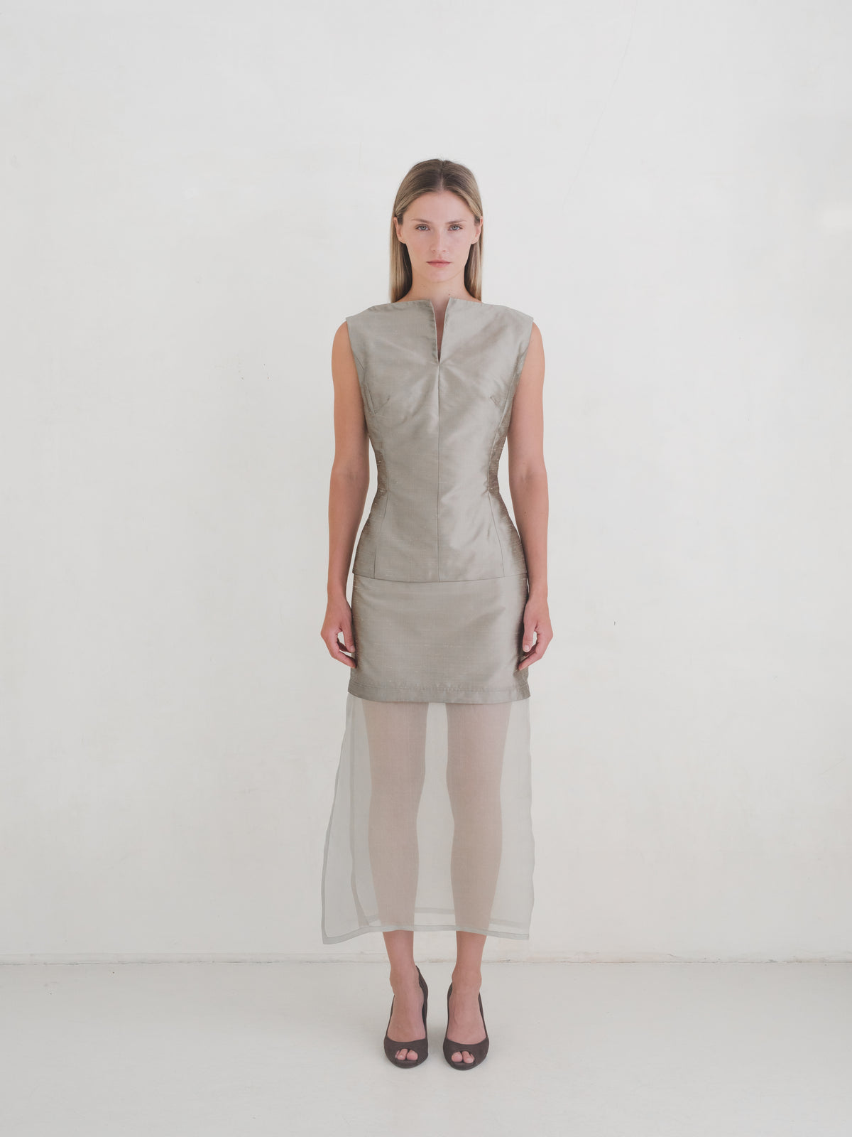 Sculptura Top - Cream