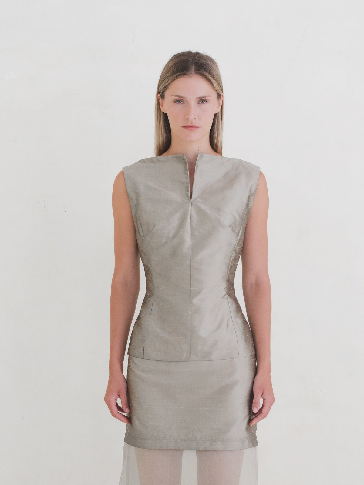 Sculptura Top - Cream