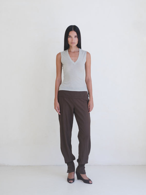 Morning Top - Mint Wool