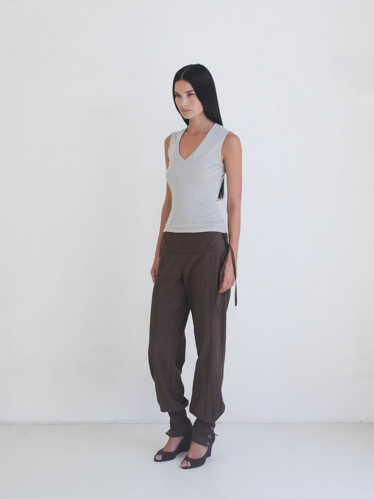 Morning Top - Mint Wool