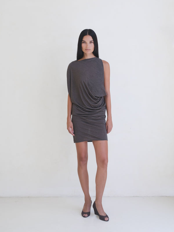 Ornament Dress Mini - Taupe
