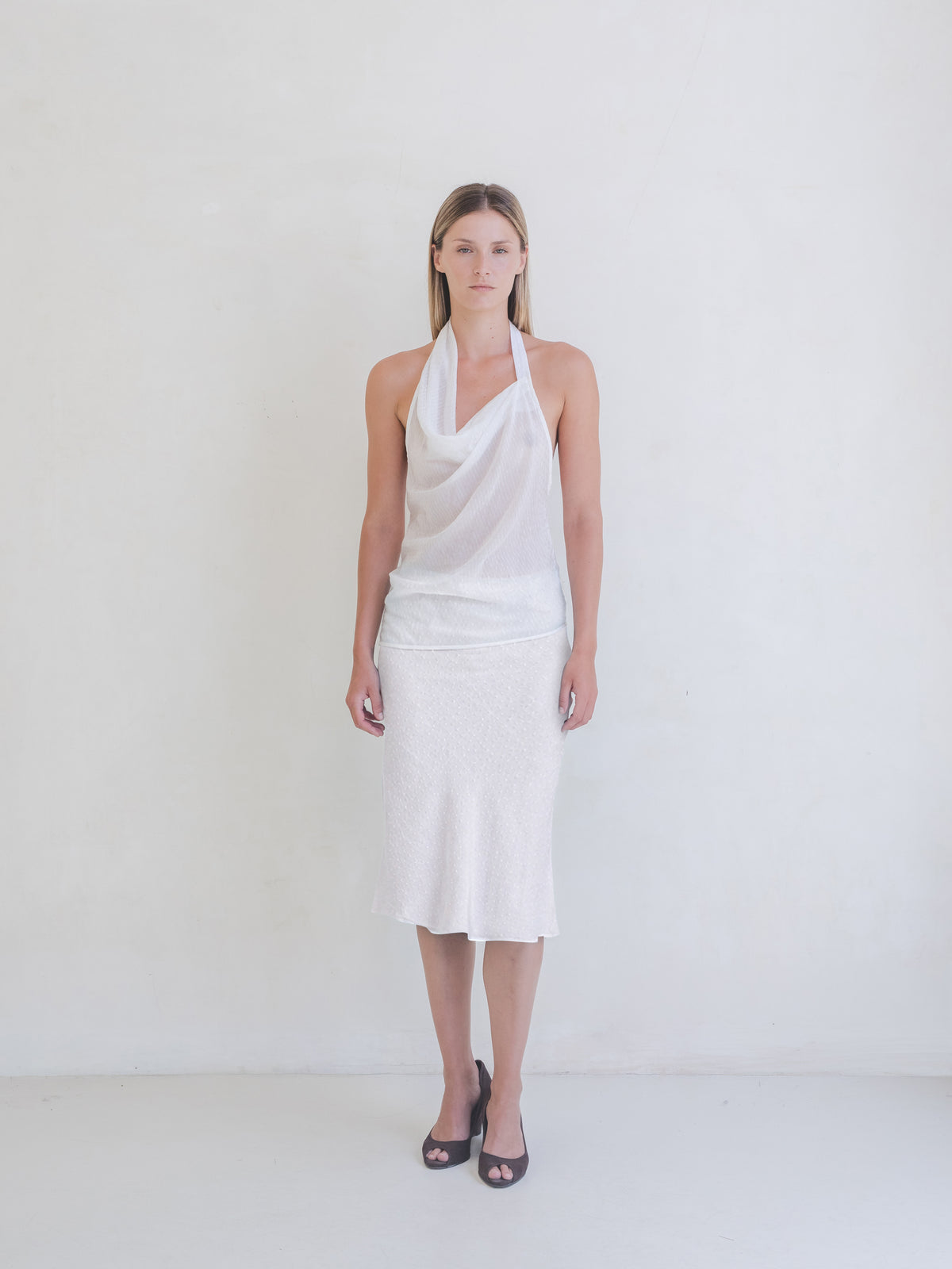 Lea Skirt - Silk Tile