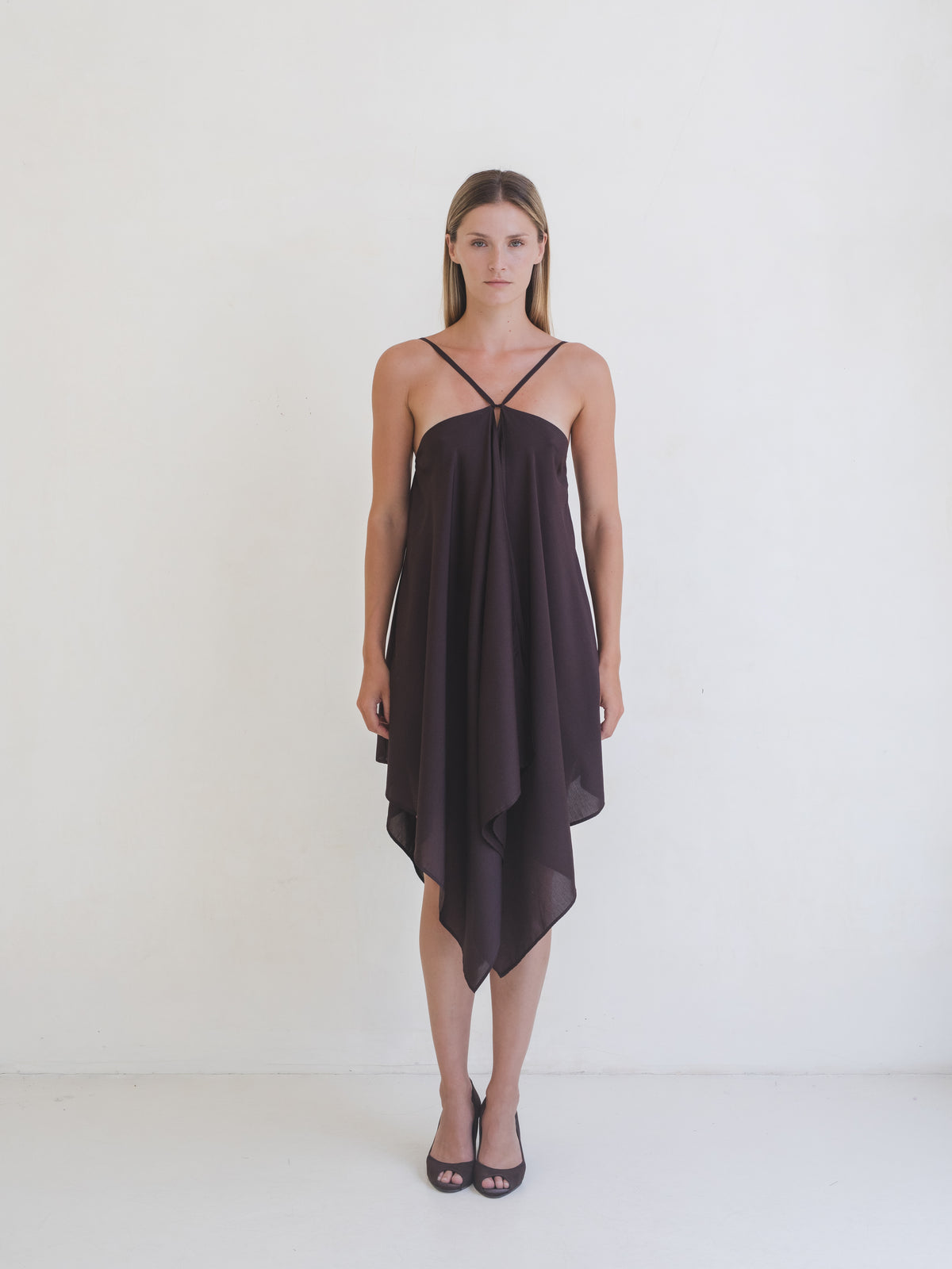 Bandana Dress - Brown