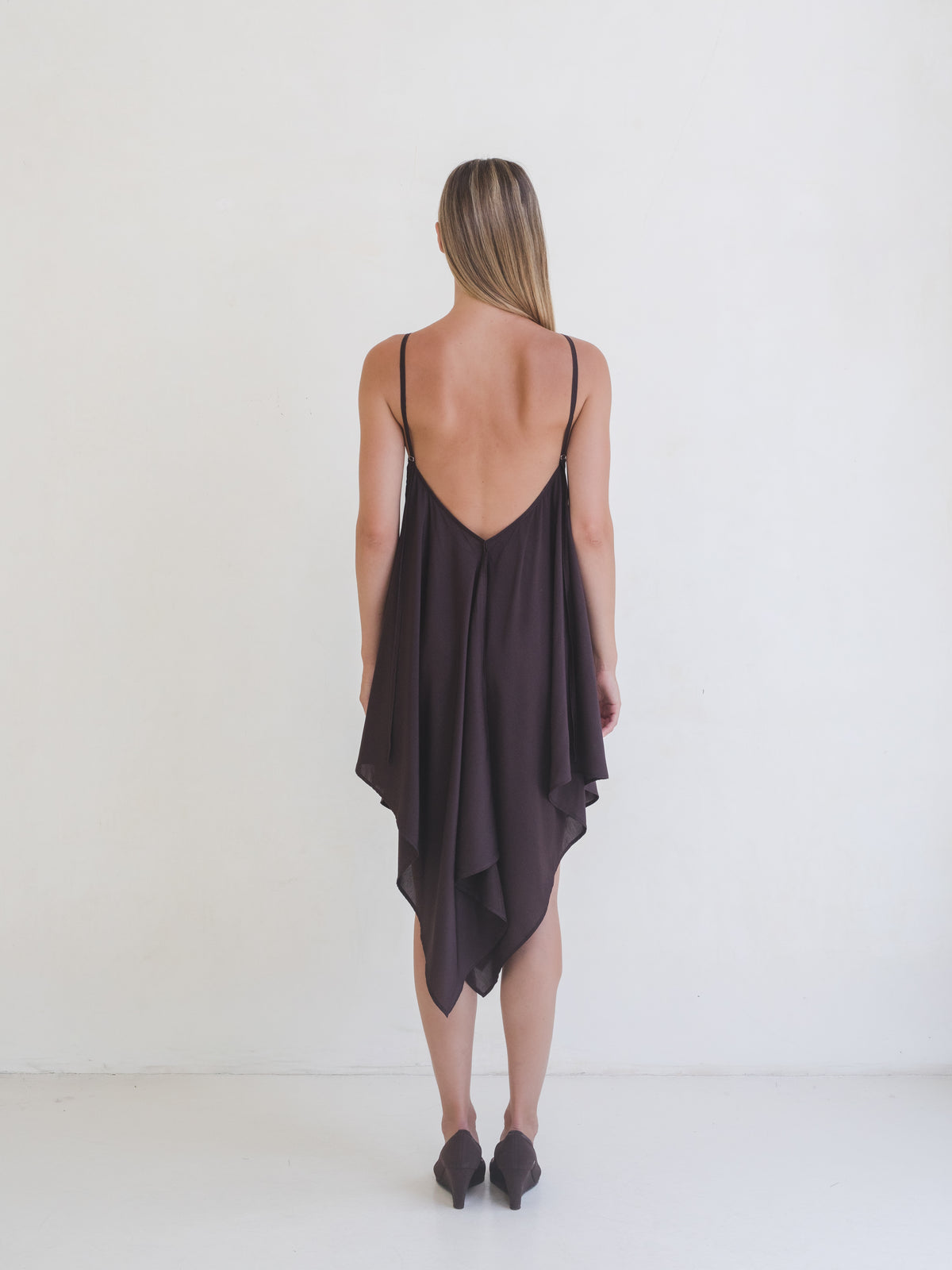 Bandana Dress - Brown