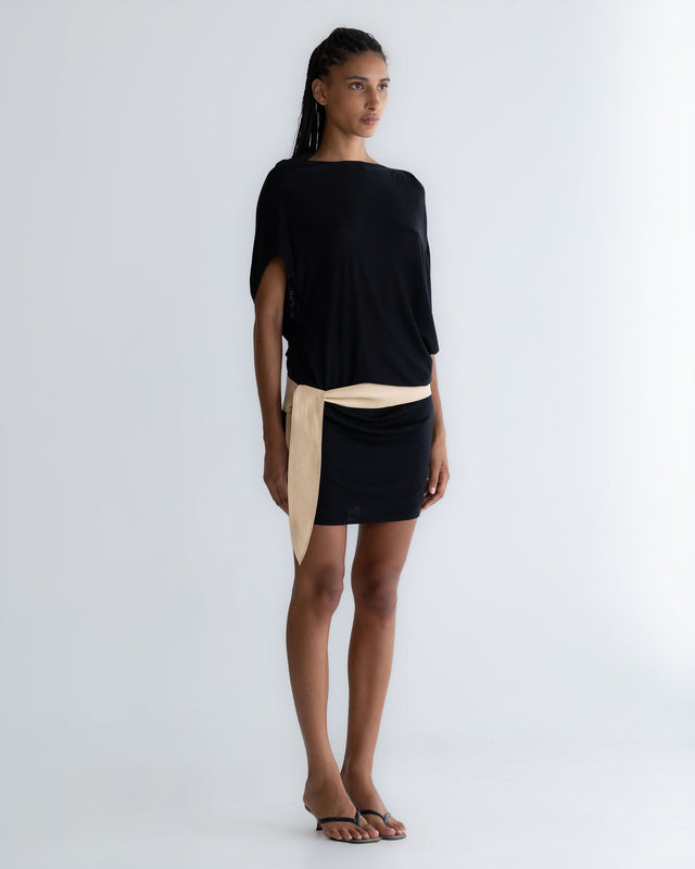 Ornament Mini Dress - Black