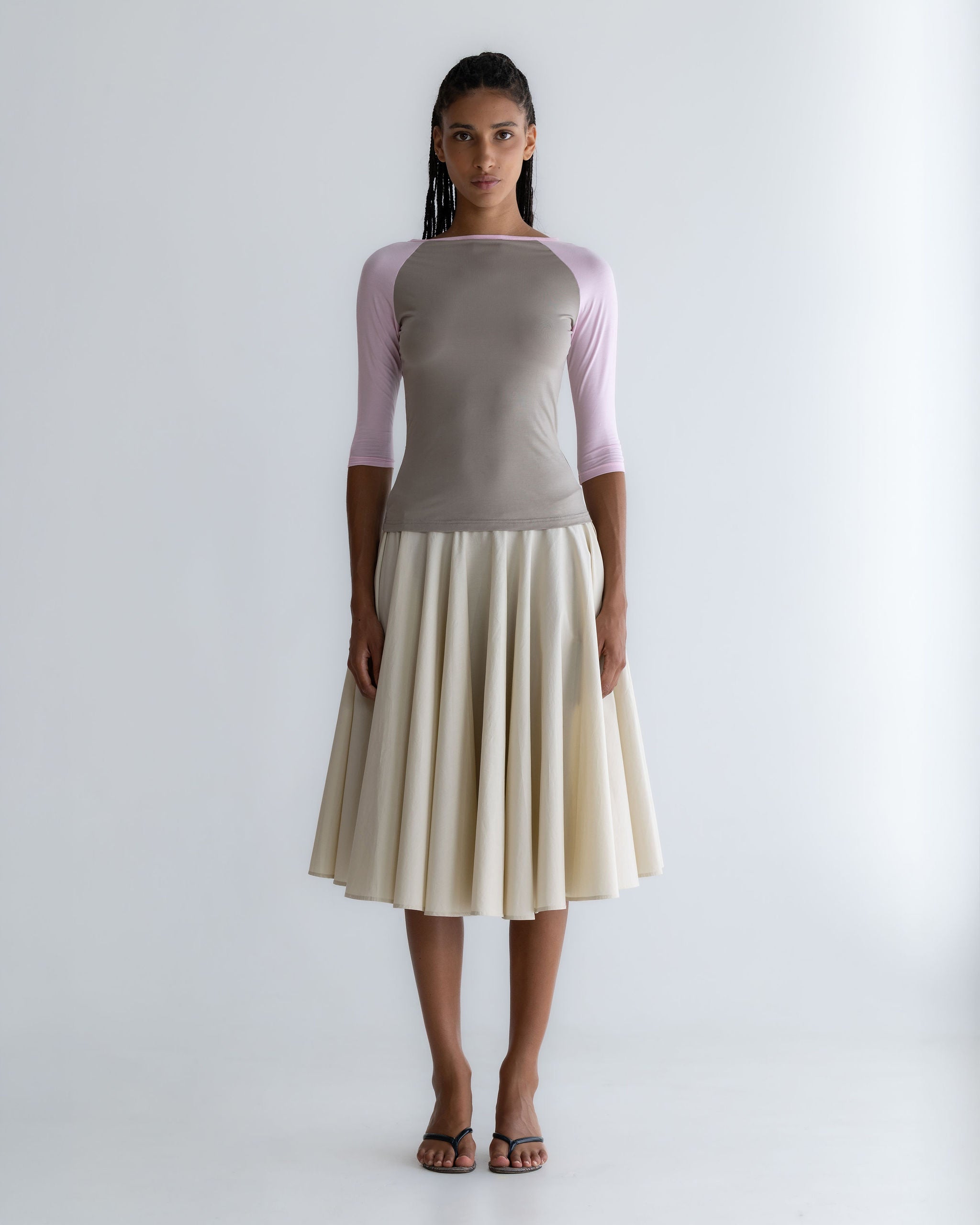 Raglan Top - Blush