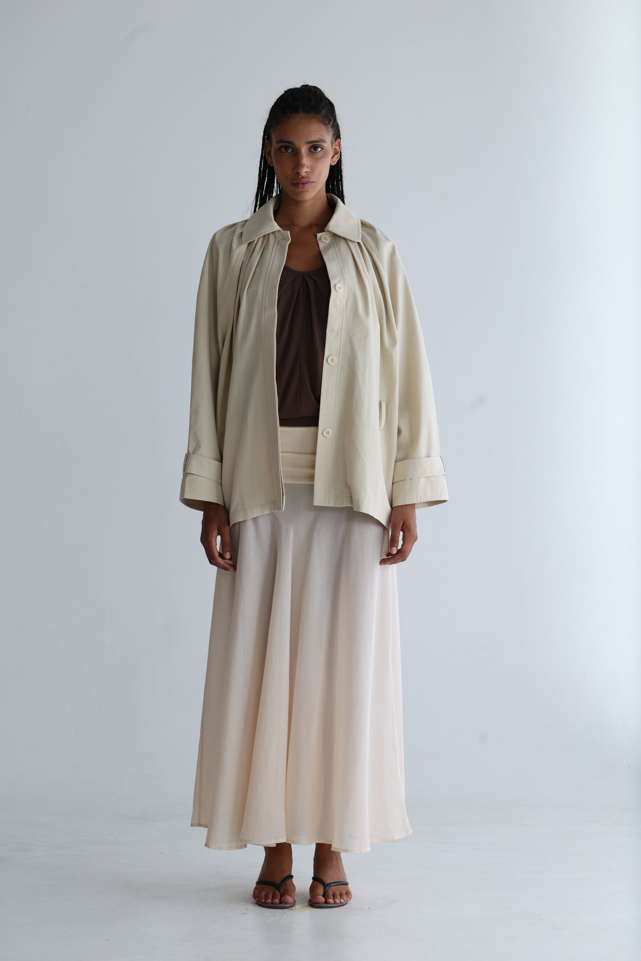 Laurel Trench Mini - Butter