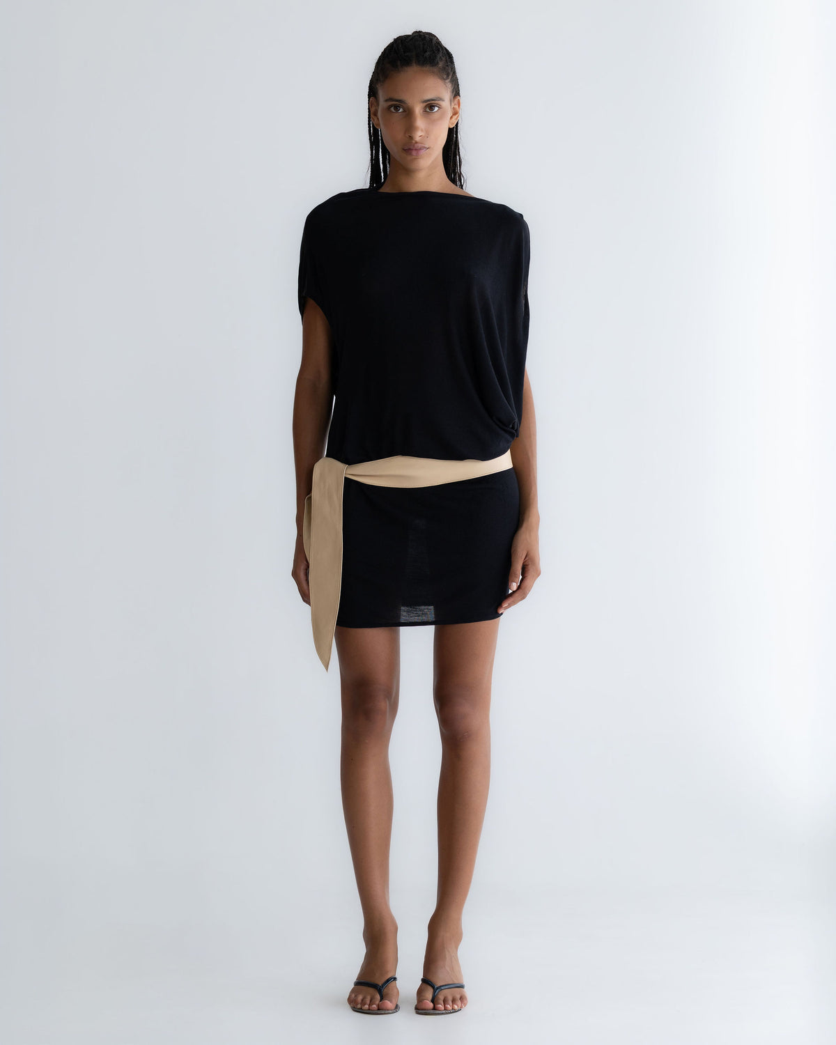 Ornament Mini Dress - Black