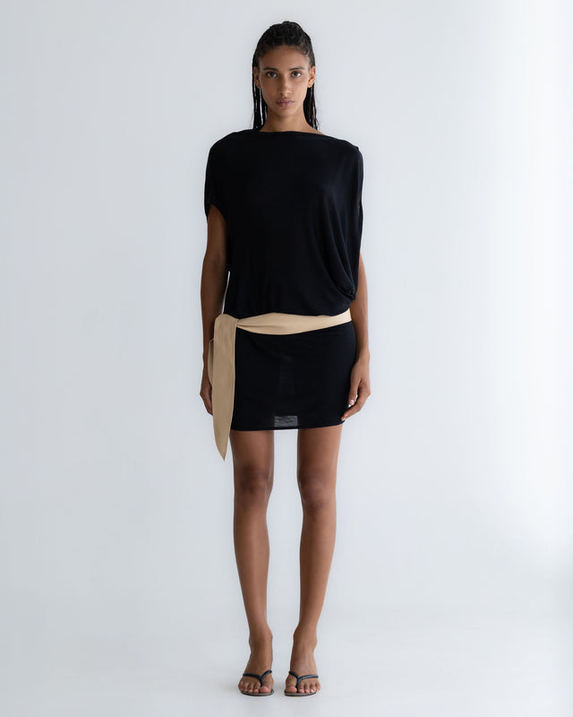 Ornament Mini Dress - Black