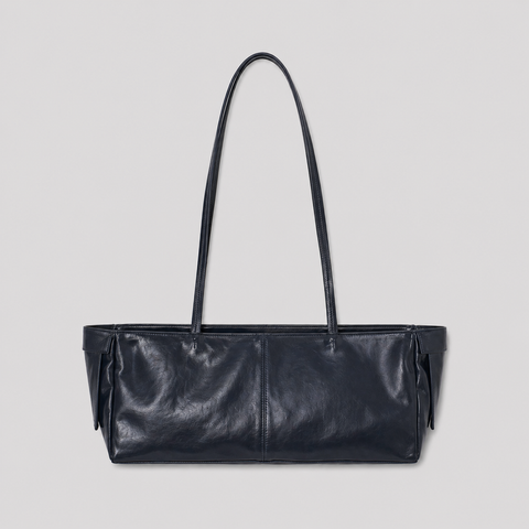 Anna Shoulder Bag - Navy