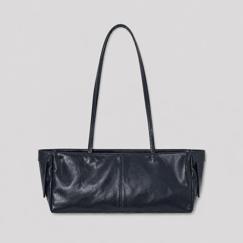 Anna Shoulder Bag - Navy