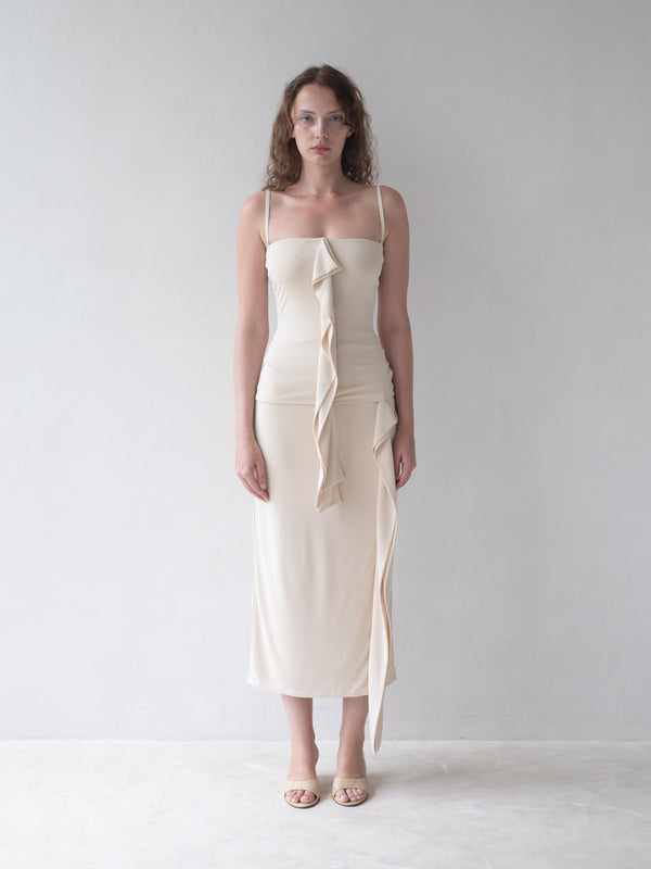 Cascade Skirt - Cream
