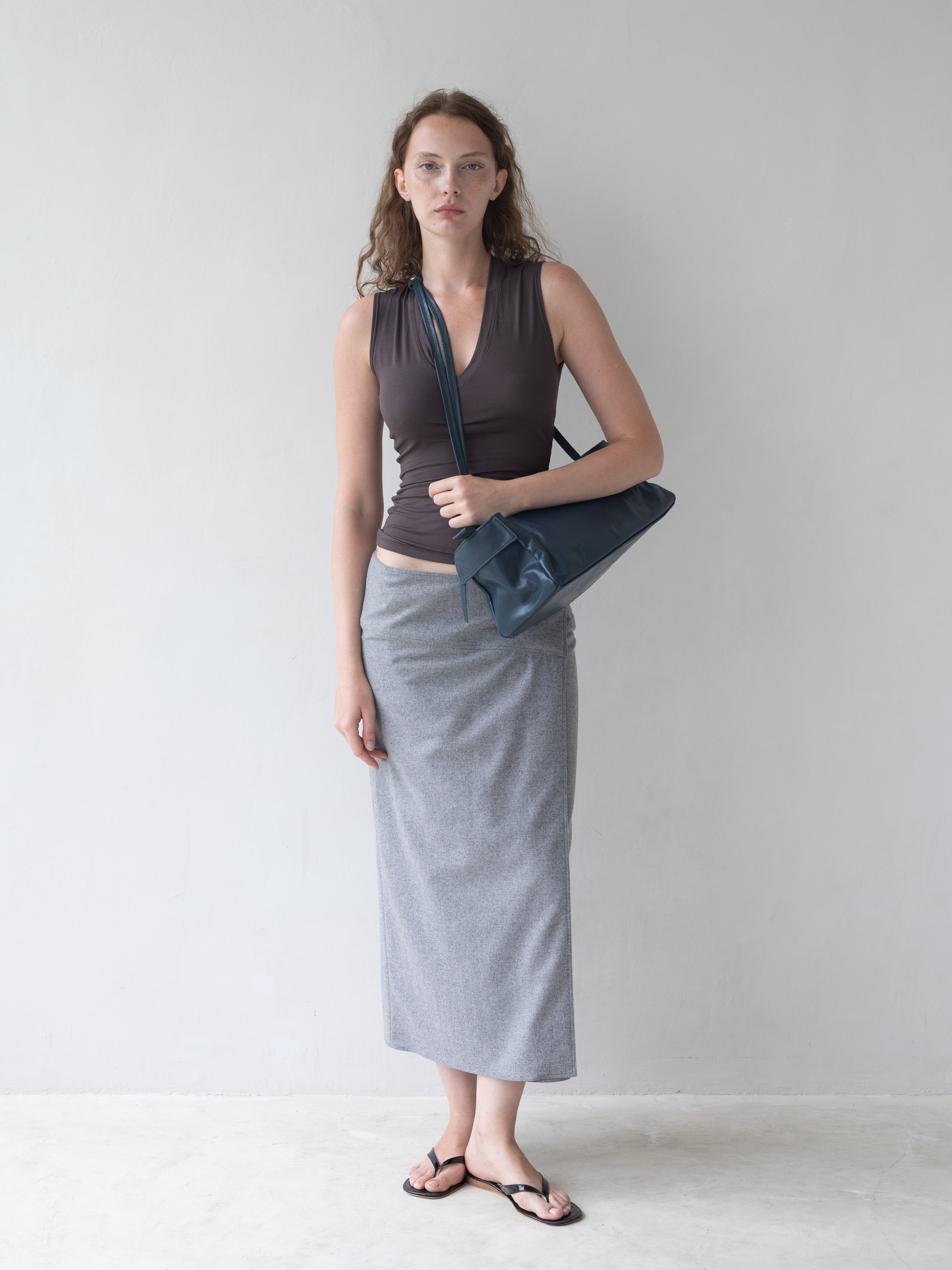 Scene Skirt - Grey – Belle Anna