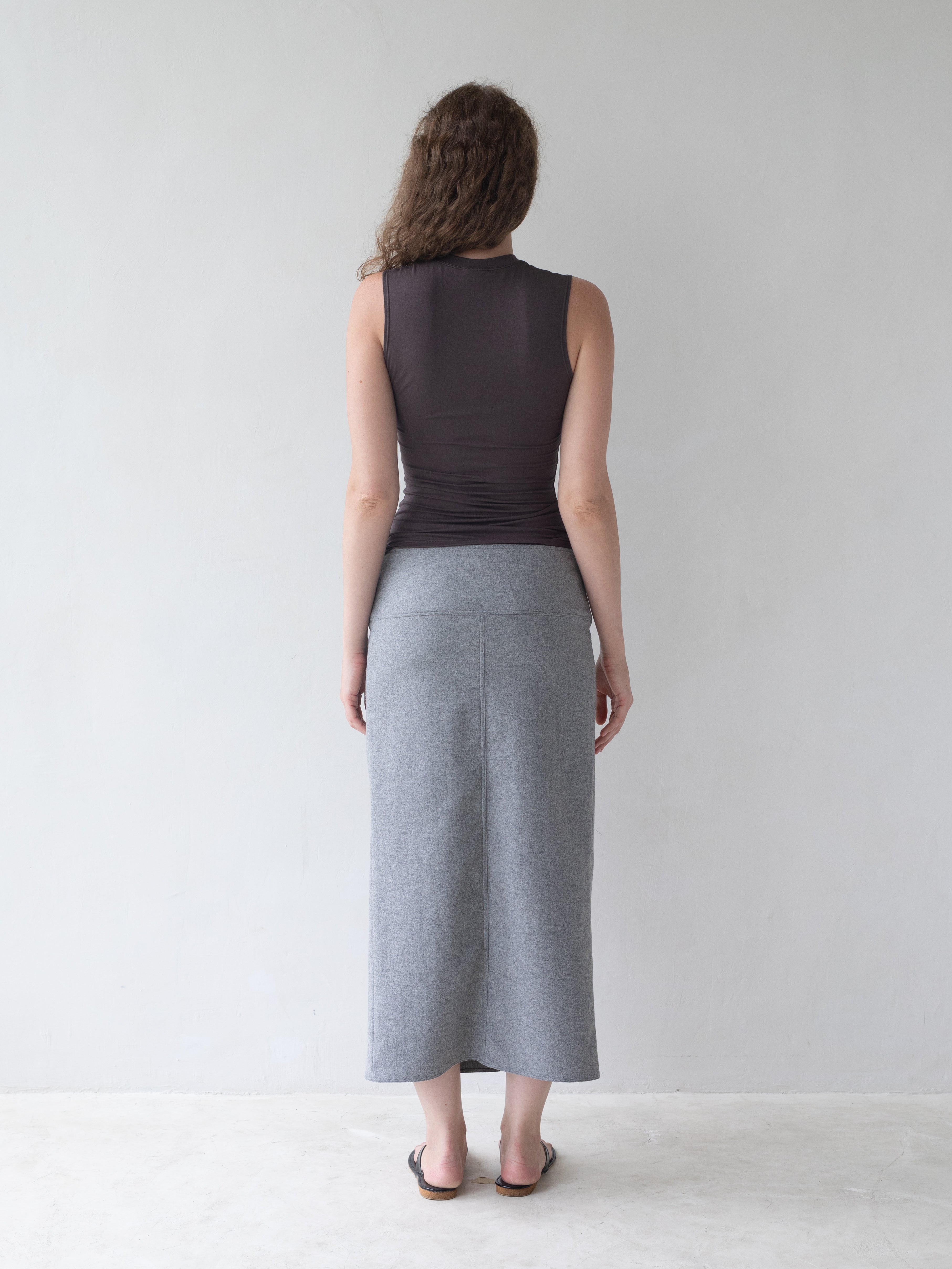 Scene Skirt - Grey – Belle Anna