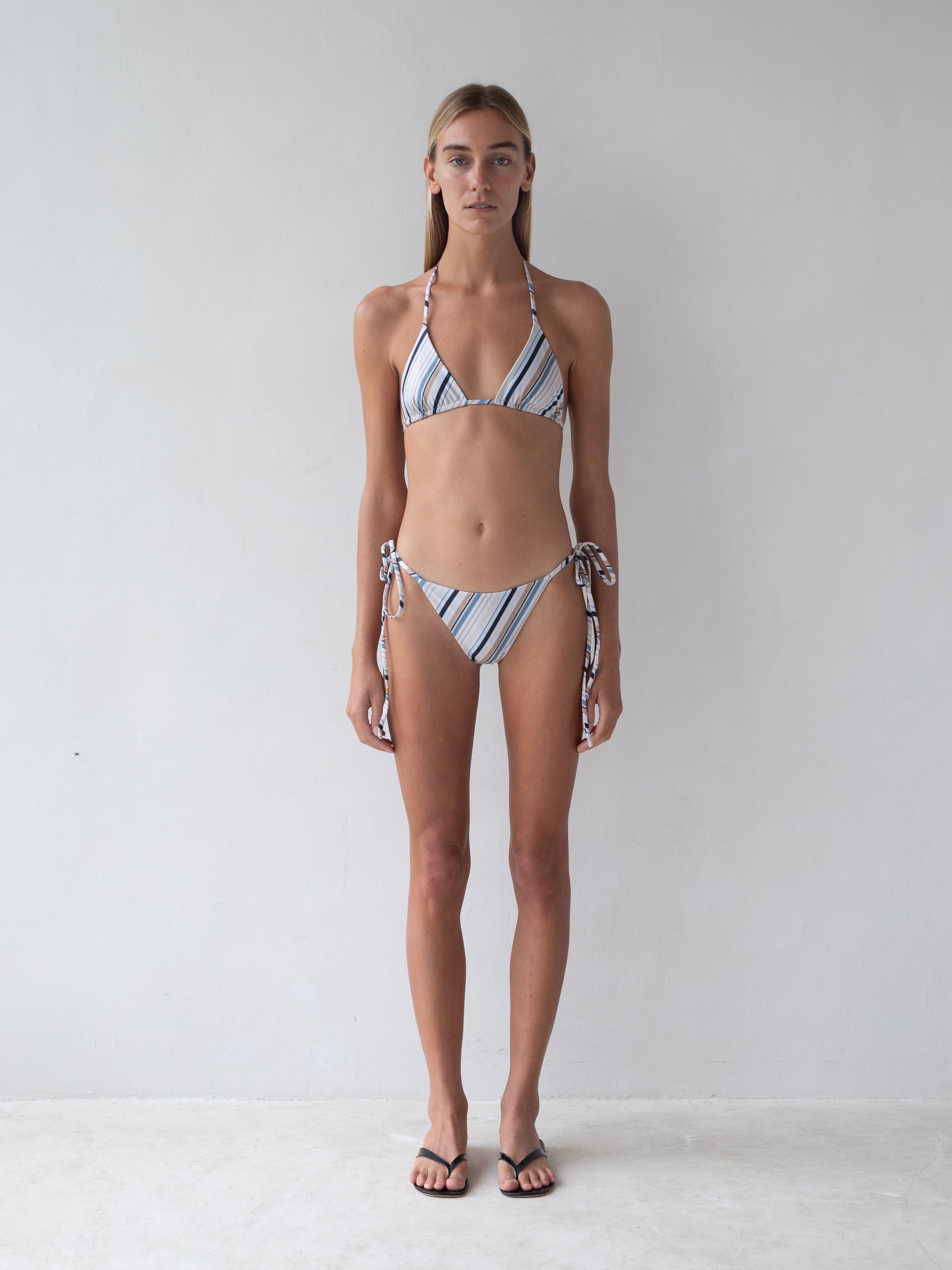 Estelle Bottom - Blue Stripe