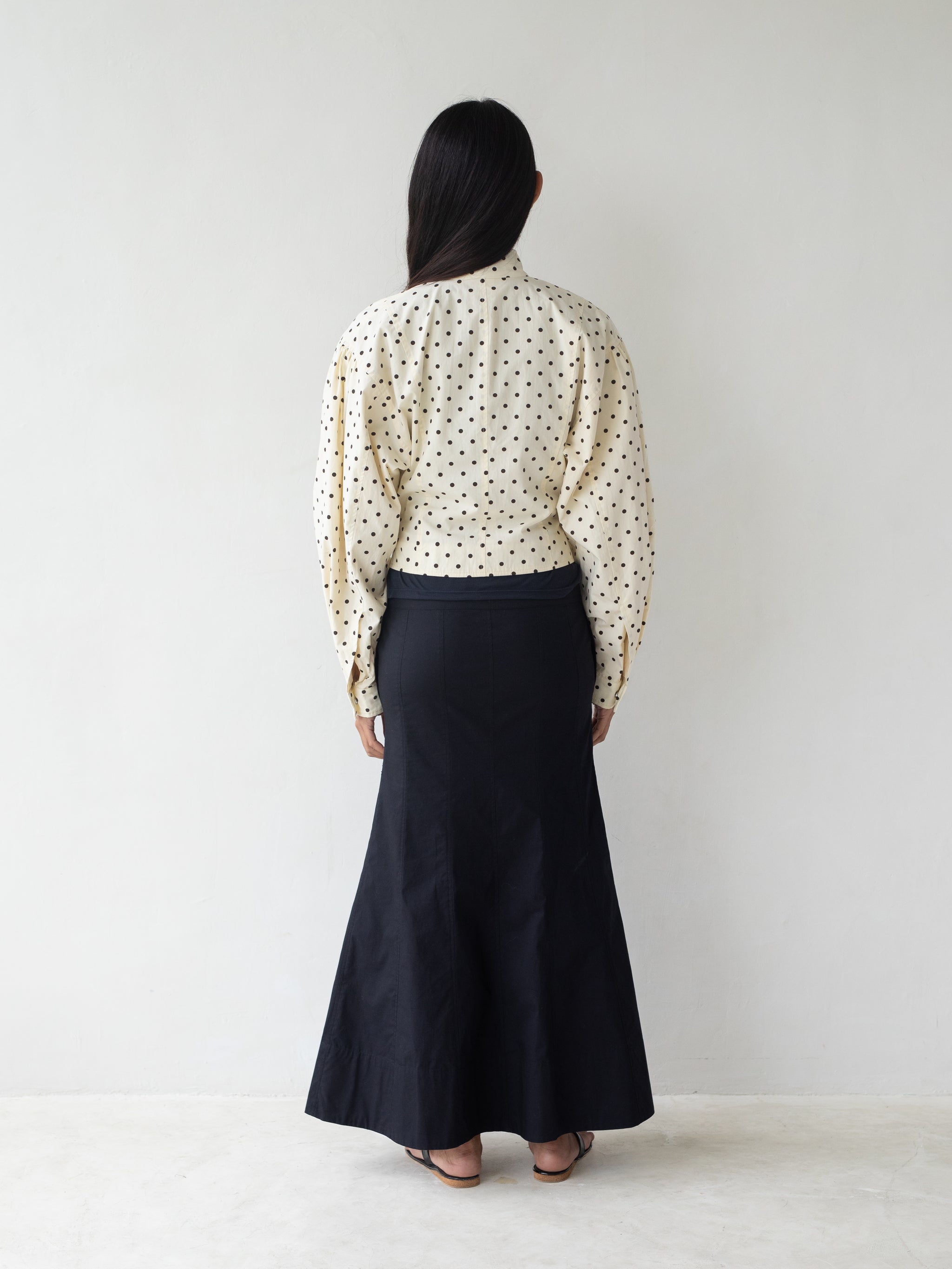 Globo Jacket – White Polka