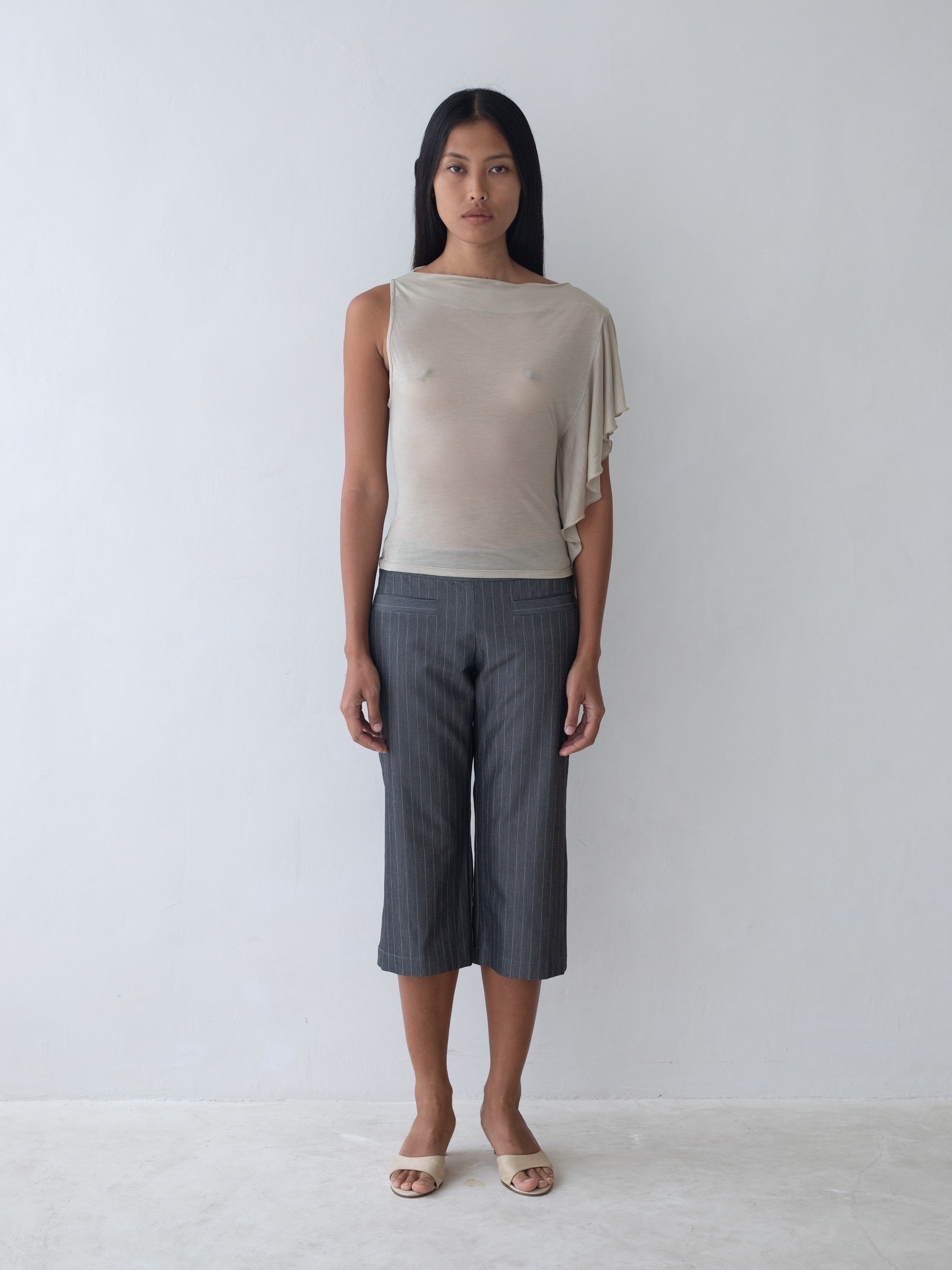 Zehra Top - Cream Sage