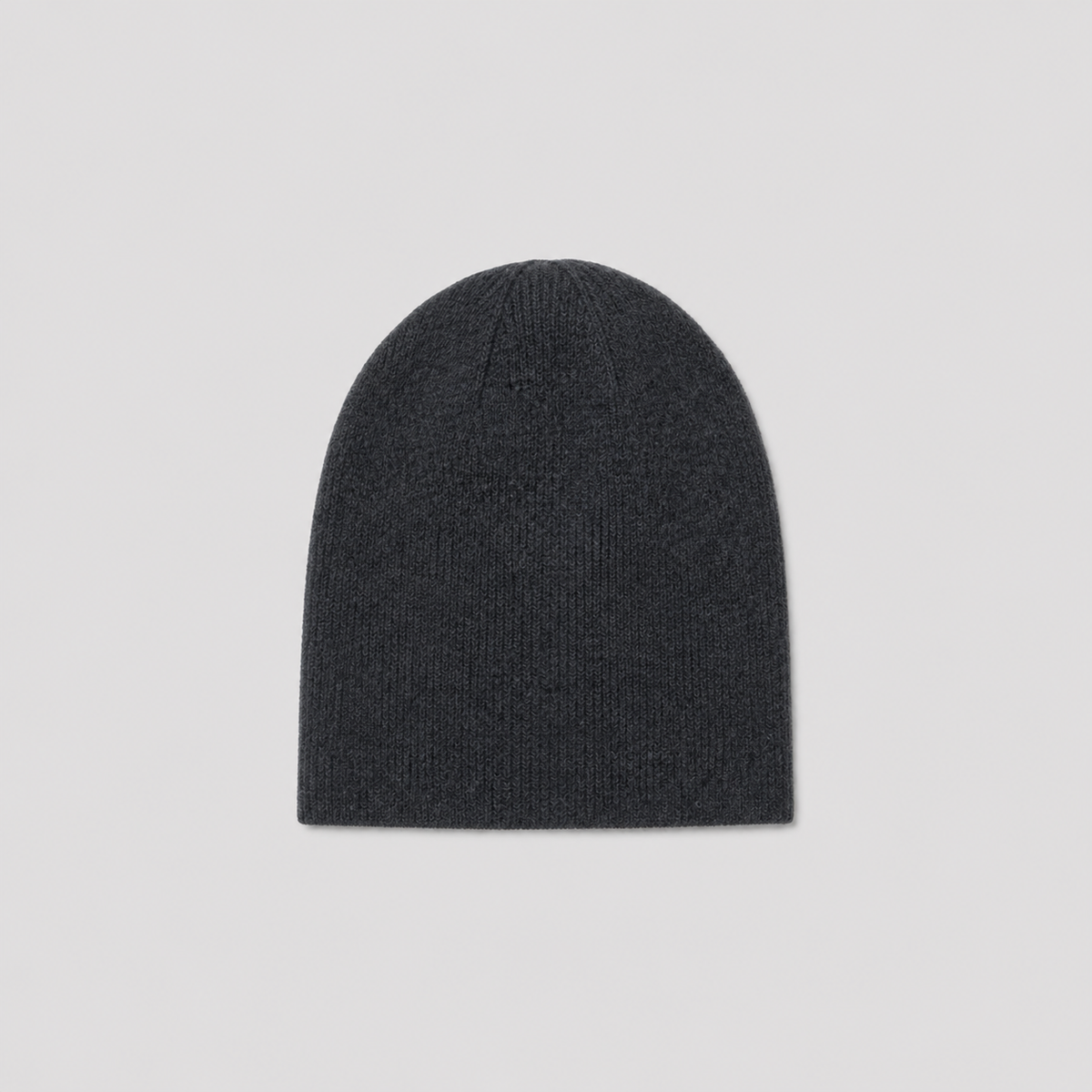 Cashmere Knit Cap - Charcoal – Belle Anna