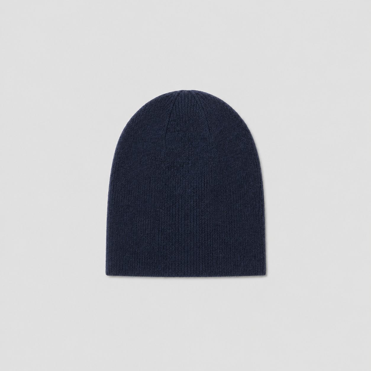 Cashmere Knit Cap - Navy