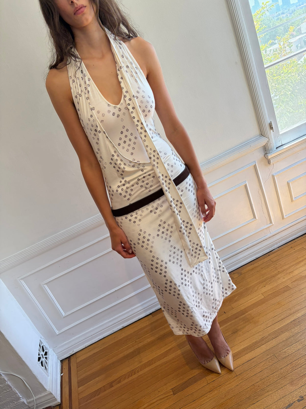 Duo Dress - Grey Diamond