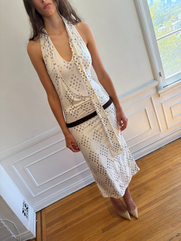 Duo Dress - Grey Diamond