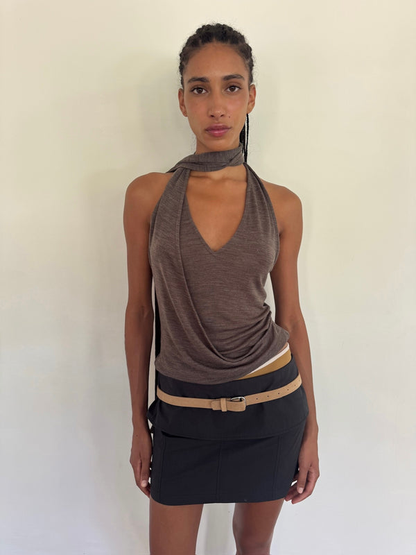 Helia Skirt Mini - Black