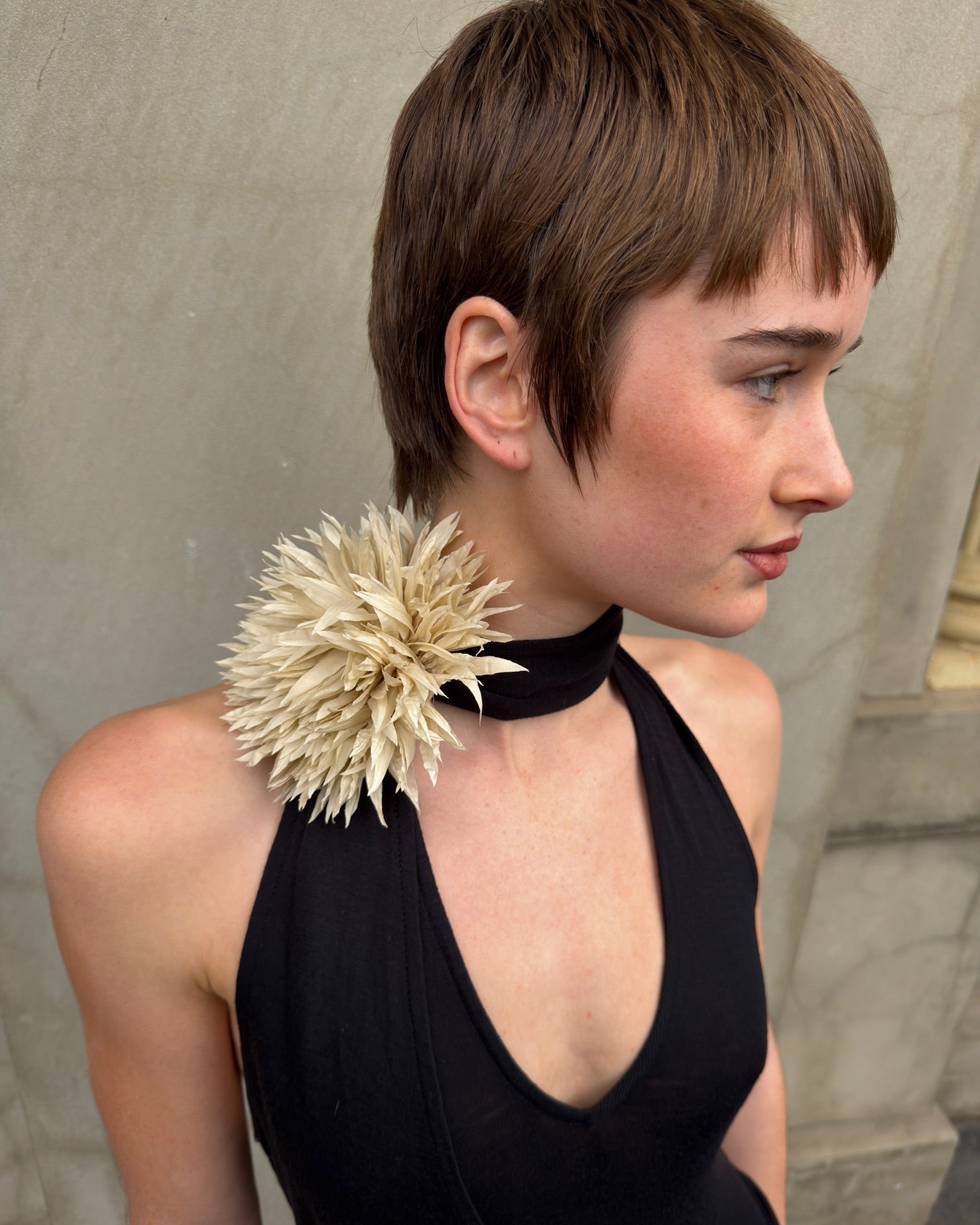 Statement Flower Brooch
